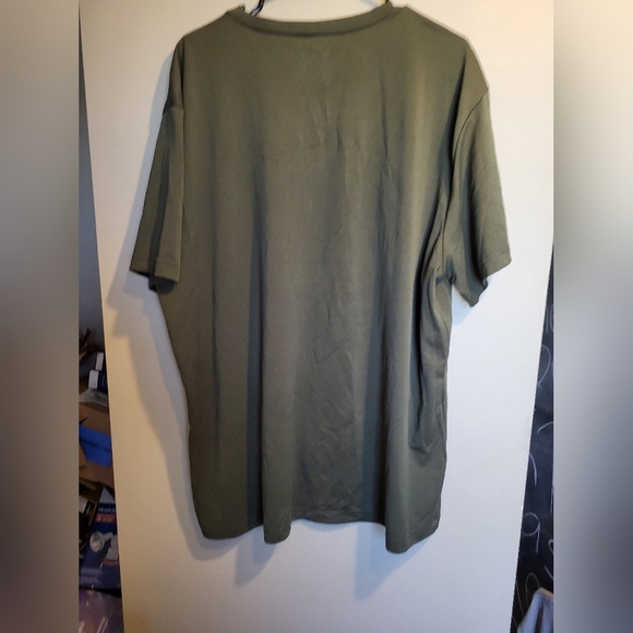 Dickies Men's Army Green Short Sleeve Tee, Size 2X - Picture 3 of 6